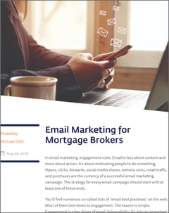 Email Marketing for Brokers