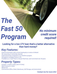 Fast 50 Loan Flyer v1